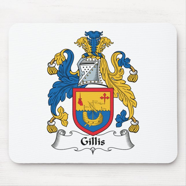 Mousepad Crista da família de Gillis (Frente)
