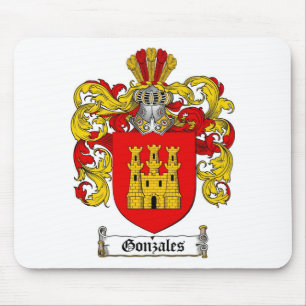 MOUSEPAD CRISTA DA FAMÍLIA DE GONZALES - BRASÃO DE GONZAL