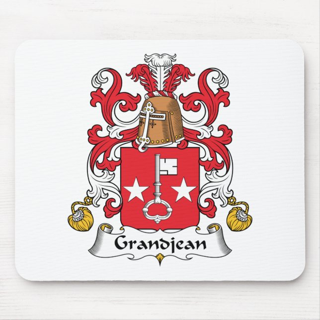 Mousepad Crista da família de Grandjean (Frente)