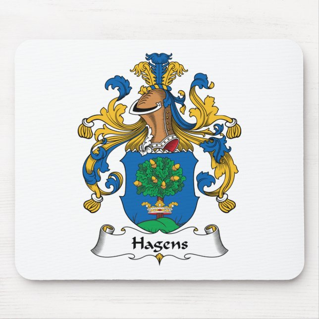 Mousepad Crista da família de Hagens (Frente)