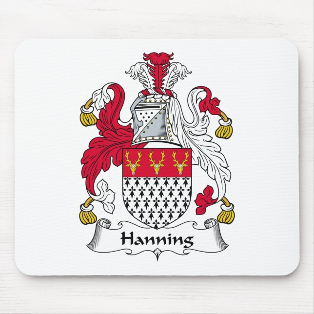 Mousepad Crista da família de Hanning (Frente)