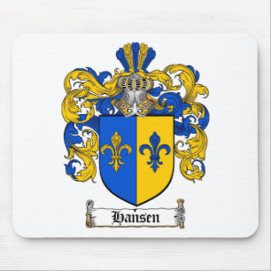 MOUSEPAD CRISTA DA FAMÍLIA DE HANSEN - BRASÃO DE HANSEN