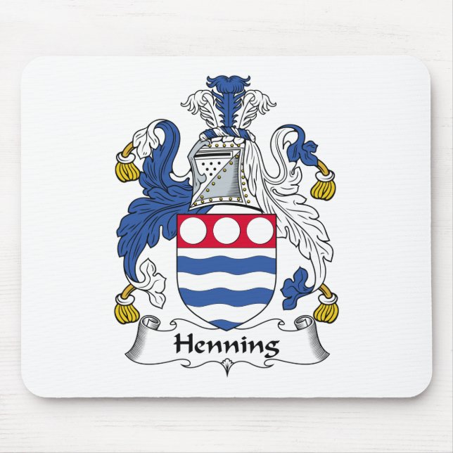 Mousepad Crista da família de Henning (Frente)