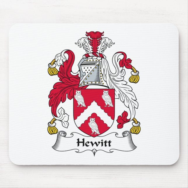 Mousepad Crista da família de Hewitt (Frente)