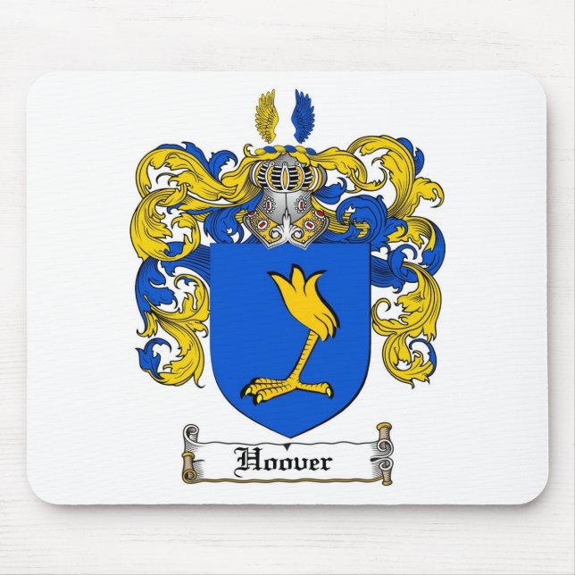 MOUSEPAD CRISTA DA FAMÍLIA DE HOOVER - BRASÃO DE HOOVER (Frente)