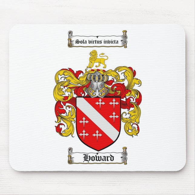 MOUSEPAD CRISTA DA FAMÍLIA DE HOWARD - BRASÃO DE HOWARD (Frente)