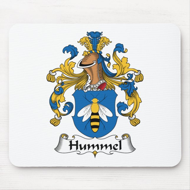 Mousepad Crista da família de Hummel (Frente)