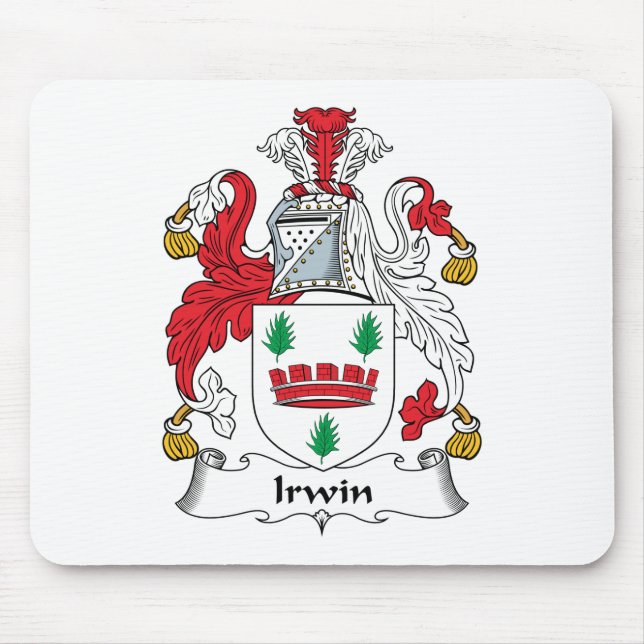Mousepad Crista da família de Irwin (Frente)