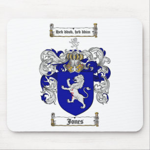 MOUSEPAD CRISTA DA FAMÍLIA DE JONES - BRASÃO DE JONES