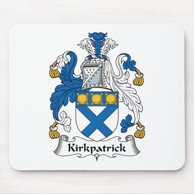 Mousepad Crista da família de Kirkpatrick (Frente)