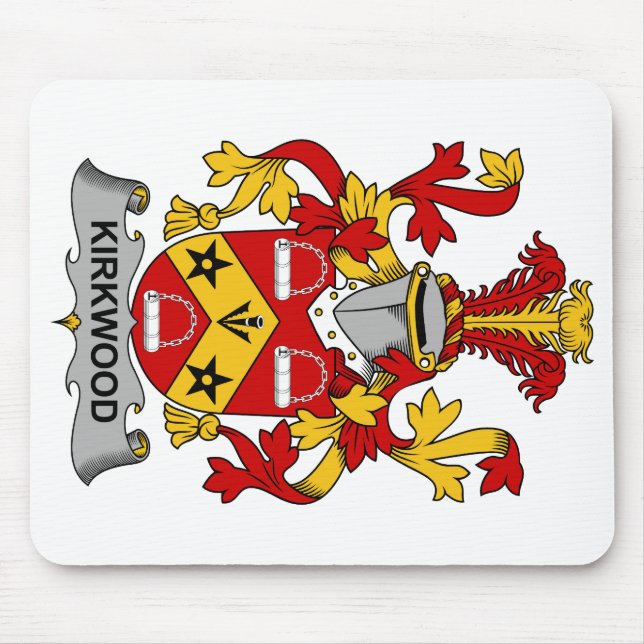 Mousepad Crista da família de Kirkwood (Frente)