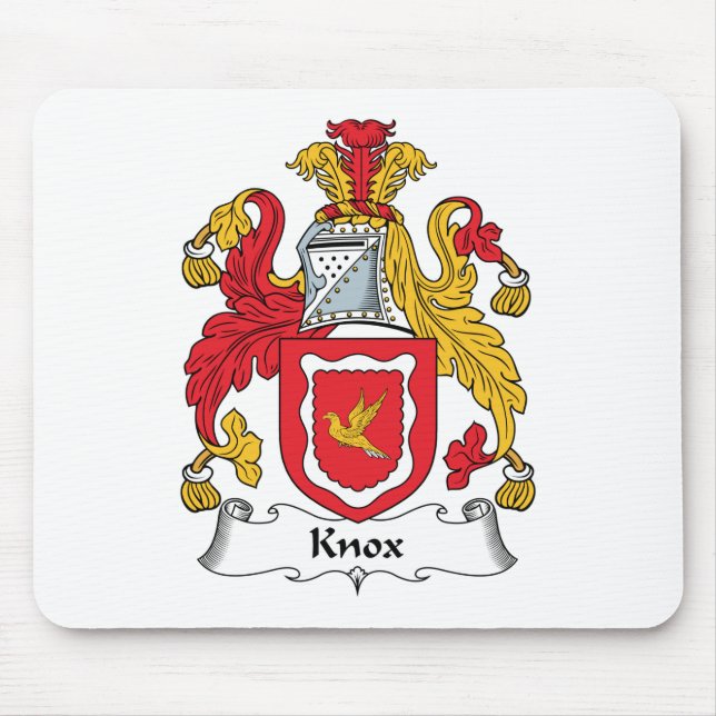 Mousepad Crista da família de Knox (Frente)