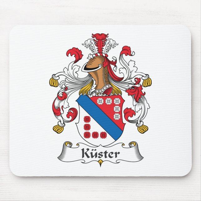Mousepad Crista da família de Kuster (Frente)