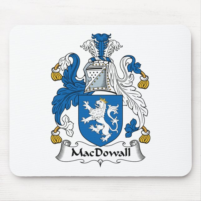 Mousepad Crista da família de MacDowall (Frente)