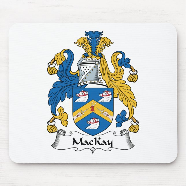 Mousepad Crista da família de MacKay (Frente)