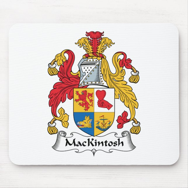 Mousepad Crista da família de MacKintosh (Frente)