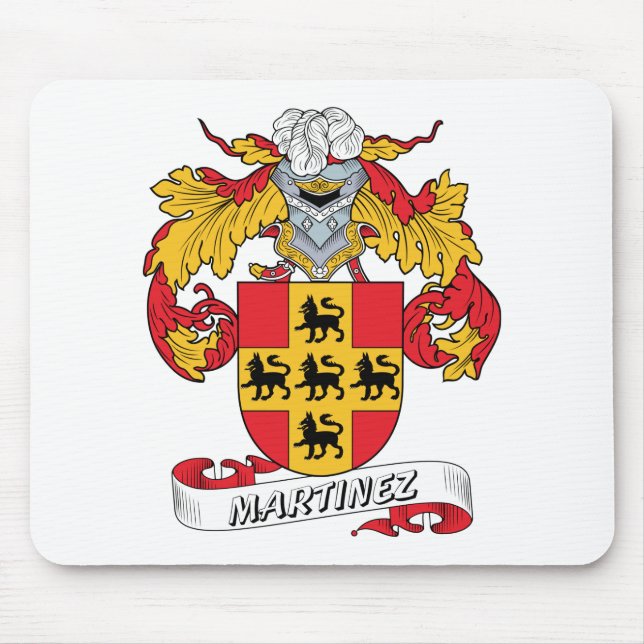 Mousepad Crista da família de Marti'nez (Frente)