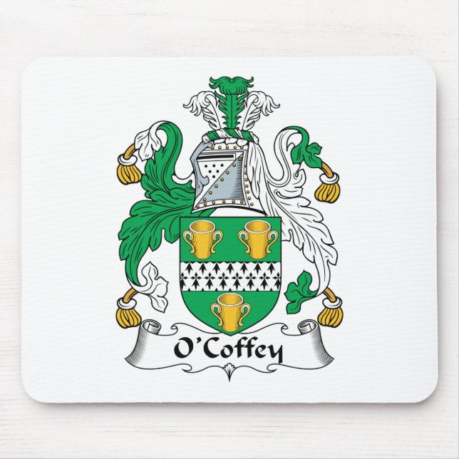 Mousepad Crista da família de O'Coffey (Frente)
