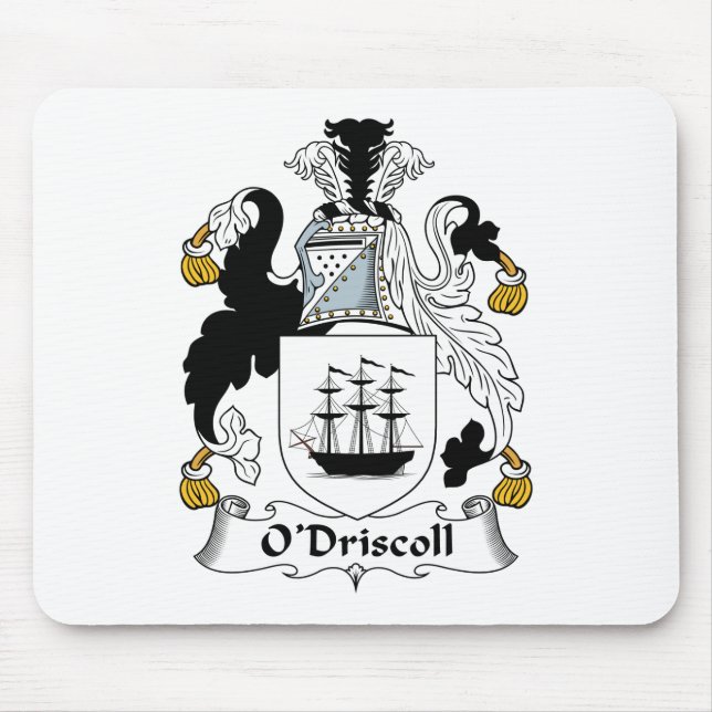 Mousepad Crista da família de O'Driscoll (Frente)