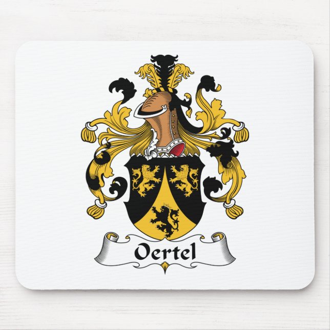 Mousepad Crista da família de Oertel (Frente)