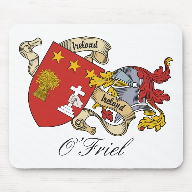 Mousepad Crista da família de O'Friel (Frente)