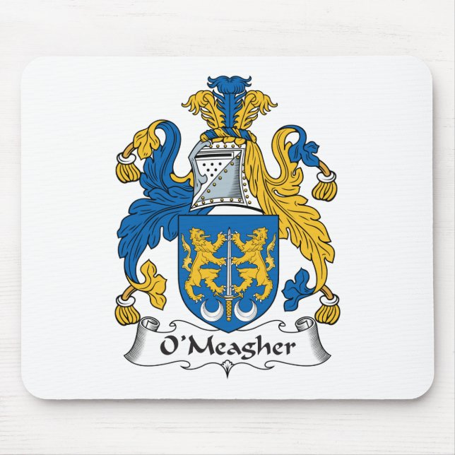 Mousepad Crista da família de O'Meagher (Frente)