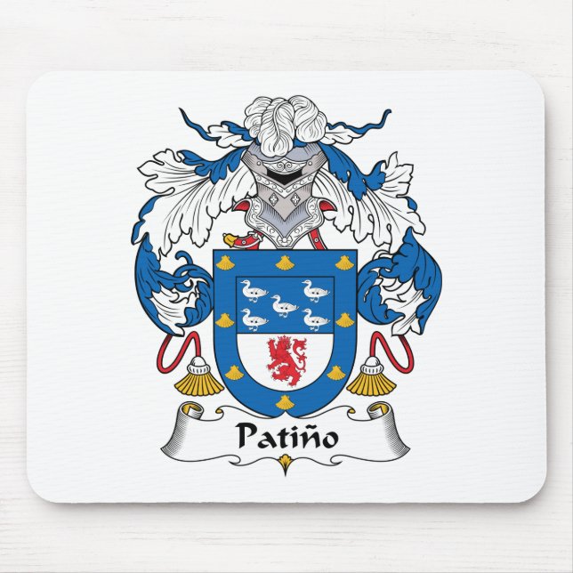Mousepad Crista da família de Patino (Frente)