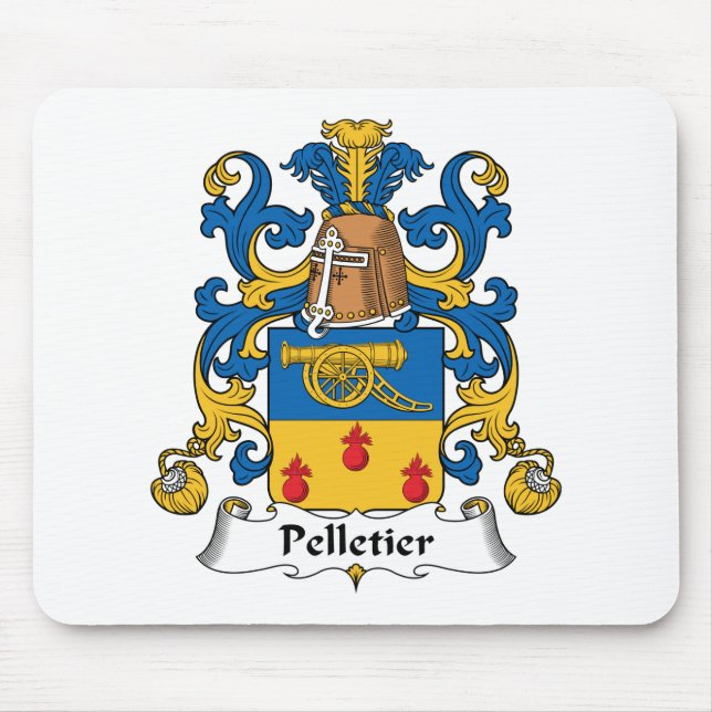 Mousepad Crista da família de Pelletier (Frente)