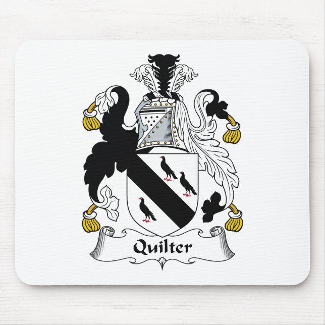 Mousepad Crista da família de Quilter (Frente)