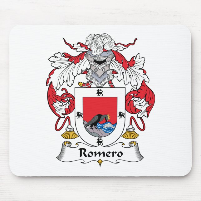 Mousepad Crista da família de Romero (Frente)