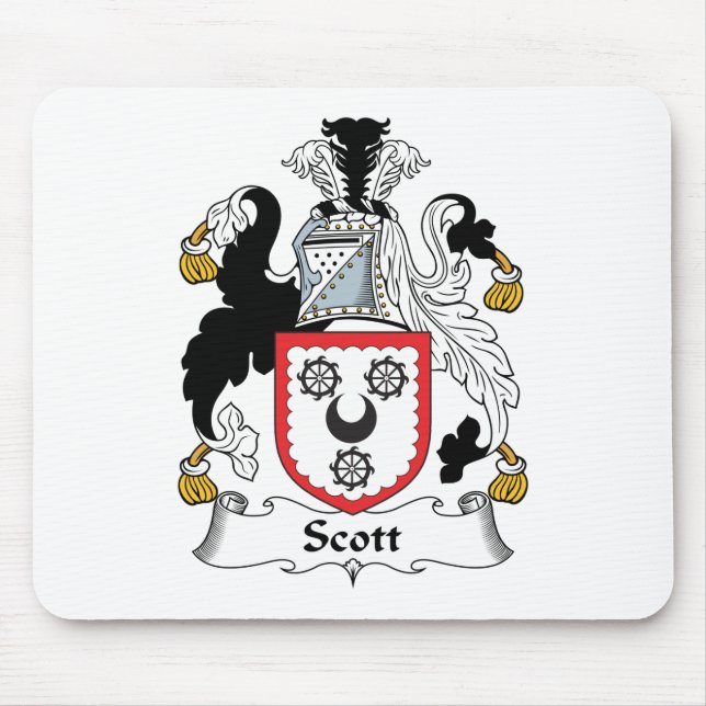 Mousepad Crista da família de Scott (Frente)