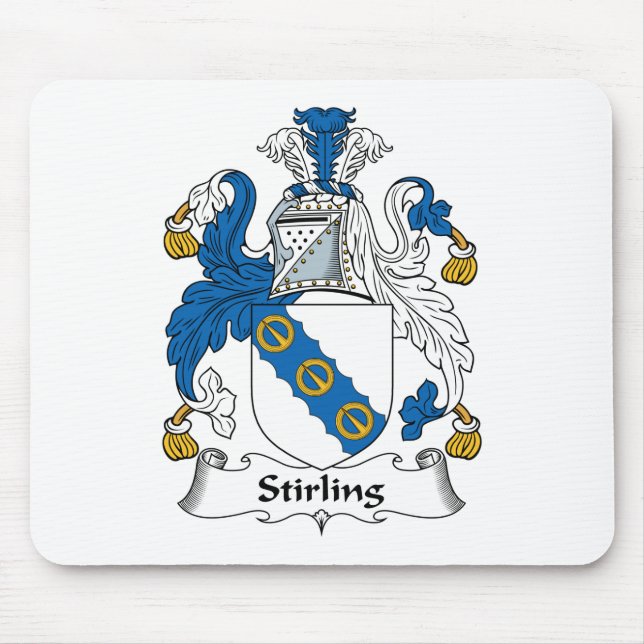 Mousepad Crista da família de Stirling (Frente)