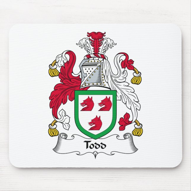 Mousepad Crista da família de Todd (Frente)