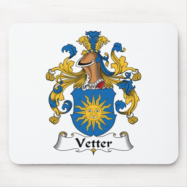 Mousepad Crista da família de Vetter (Frente)