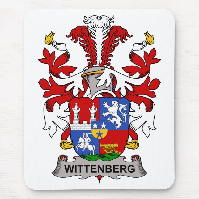 Mousepad Crista da família de Wittenberg (Frente)