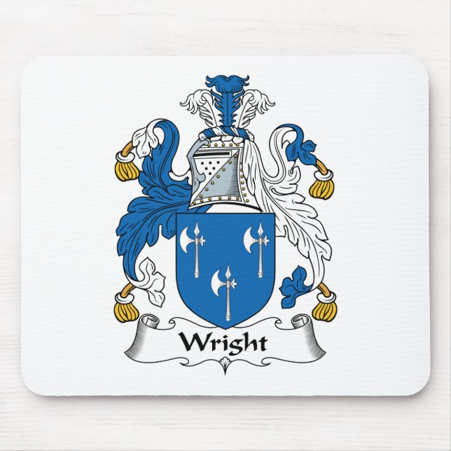 Mousepad Crista da família de Wright (Frente)