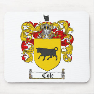 MOUSEPAD CRISTA DA FAMÍLIA DO COLE - BRASÃO DO COLE