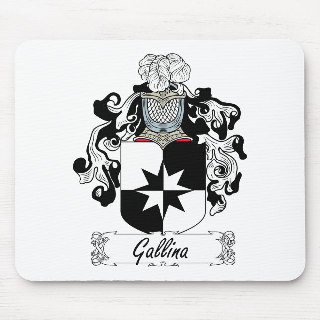 Mousepad Crista da família do Gallina (Frente)