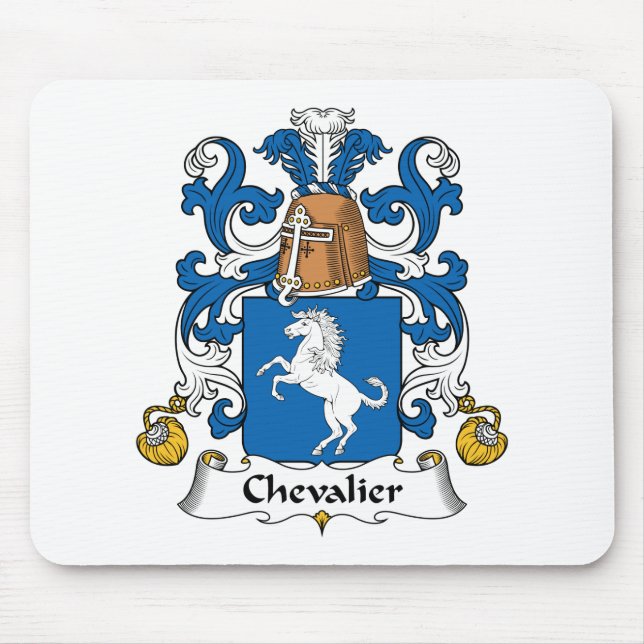 Mousepad Crista da família dos cavaleiros (Frente)
