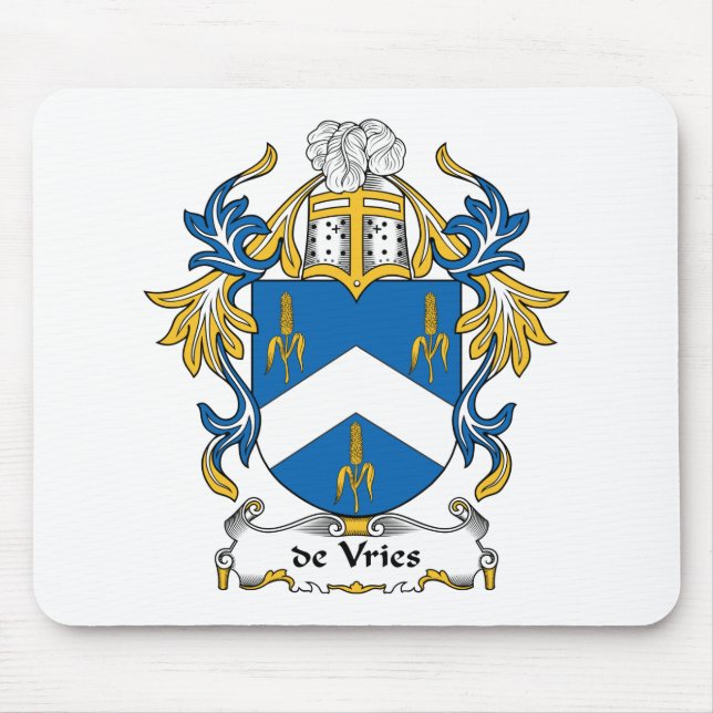 Mousepad crista de de Vries Família (Frente)