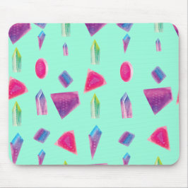 Mousepad Cristais de Almofada de Rato Personalizados Gemas 