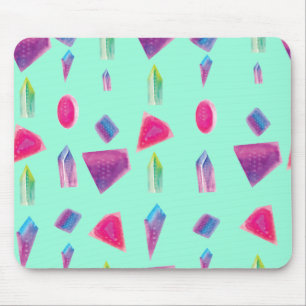 Mousepad Cristais de Almofada de Rato Personalizados Gemas