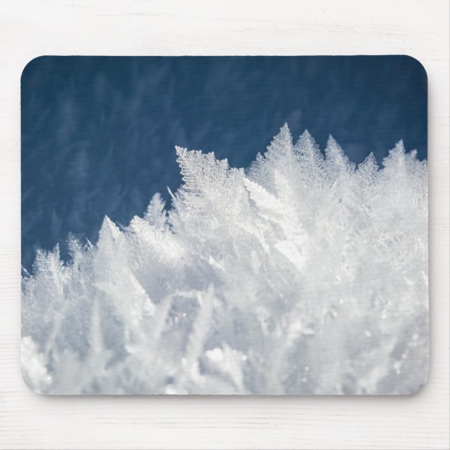 Mousepad Cristais de gelo de inverno (Frente)
