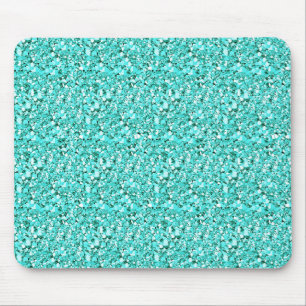 Mousepad Cristal de Druzy - azul de água-marinha
