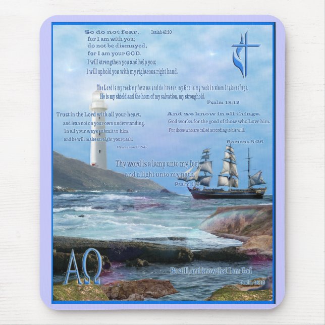 Mousepad cristão (Frente)