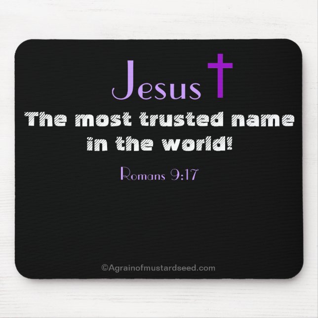 Mousepad Cristão Inspirador (Frente)