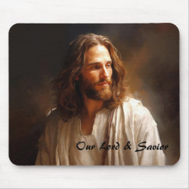 Mousepad Cristão, Jesus Cristo Nosso Salvador, Religioso #6