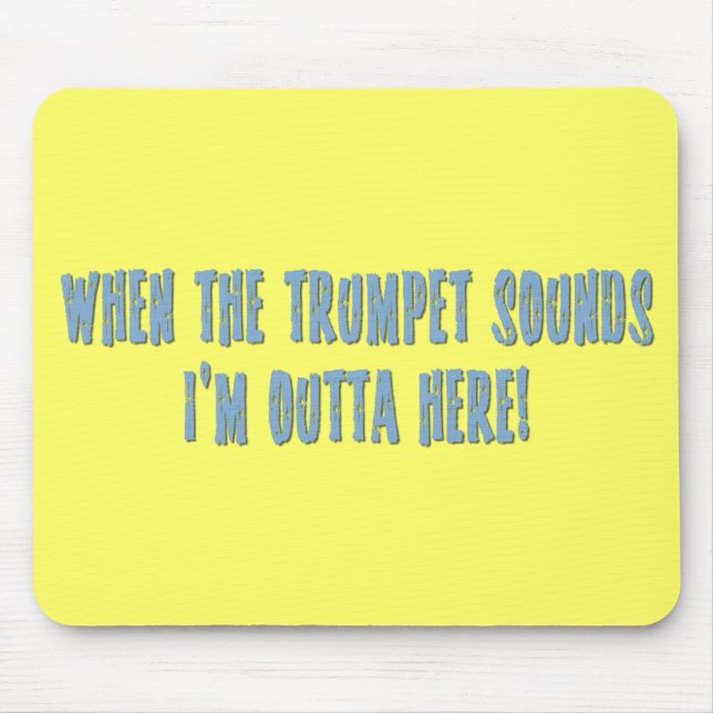 Mousepad Cristão que diz t-shirt e presentes (Frente)