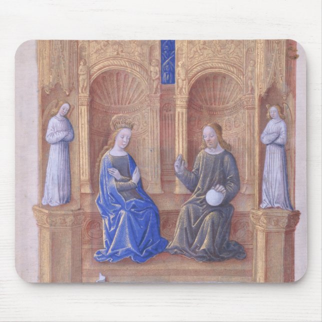 Mousepad Cristo e a Virgem Maria Enthroned (Frente)