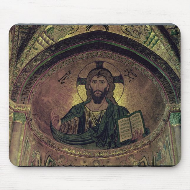 Mousepad Cristo Pantocrat no apse (Frente)